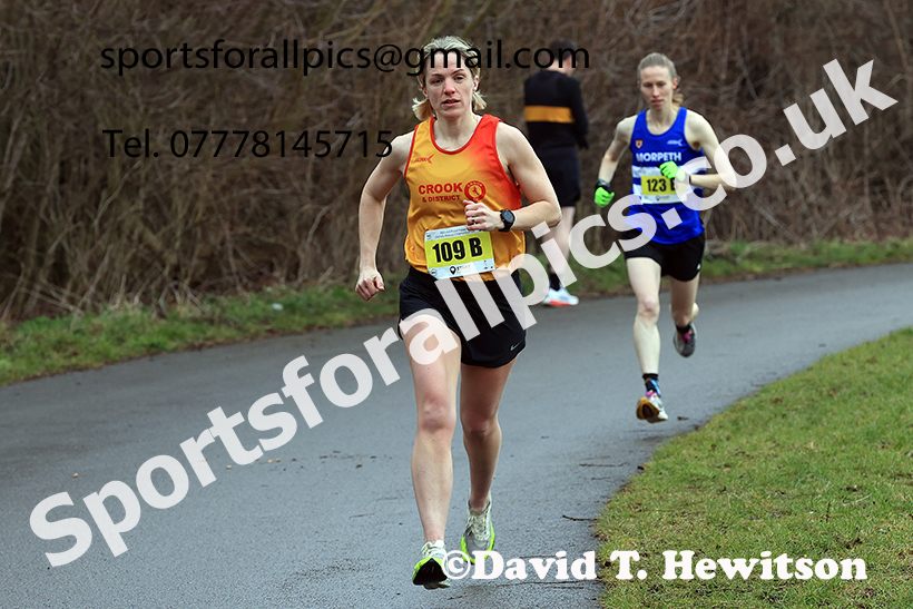 Senior Women and Over-35s Women 2025 NECAA Royal Signals Road Relays Champs.,  Hetton Lyons Country Park, Hetton le Hole, County Durham. Photo: David T. Hewitson/Sports for All Pics